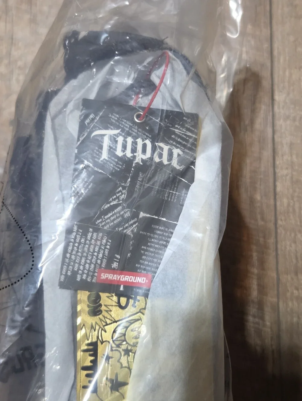 SPRAYGROUND TUPAC POETRY - BANDANA HANDLE BACKPACK LIMITED EDITION
